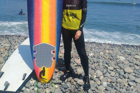 Lima: Surf Lesson at Playa Makaha in Miraflores Lima: Group Surf Lesson at Playa Makaha in Miraflores