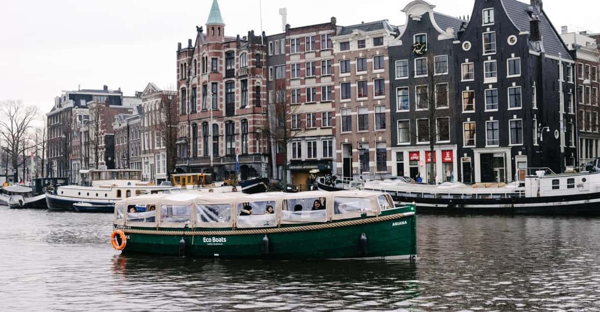 Afbeelding 2 van Amsterdam: de nieuwste grachtenrondvaart met drankje