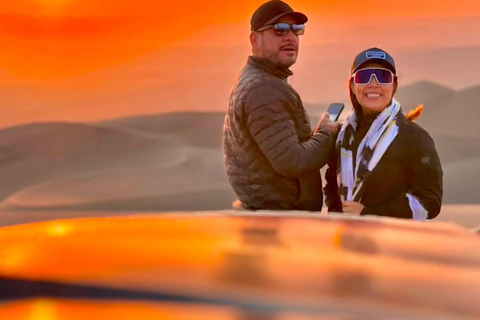 Huacachina VIP Adventure Experience: Dune Buggy and Sandboarding in the Ica Dunes Huacachina VIP Adventure Experience: Dune Buggy and Sandboarding in Ica Dunes