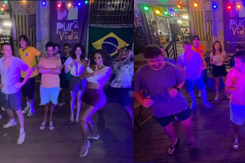 Aula de dança com música latina + DJ + 2 bebidas gratuitas