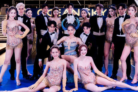 Pattaya: Oriental OceanSky Cruise with live show & buffet Sunset Cruise with Buffet and Show - VIP Seat 7:30 PM