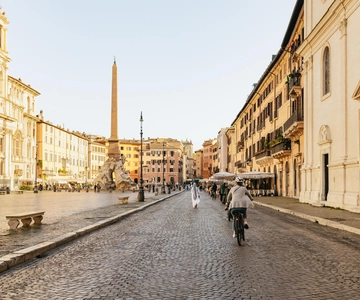 Rome: Sunrise E-Bike Experience with Coffee Tasting
