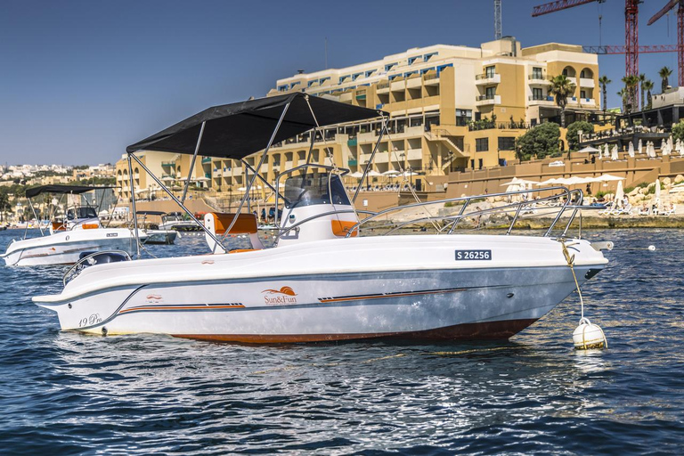 St Julians: Private Speedboat Comino Blue Lagoon and Gozo