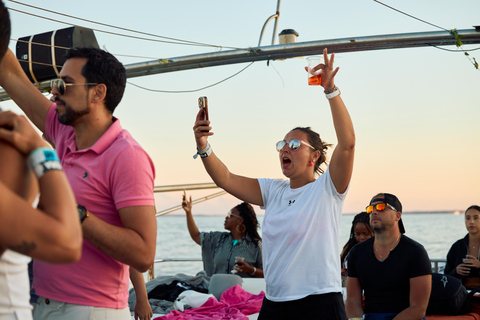 Ibiza: Formentera Catamaran Cruise, Free Time & Sunset Party