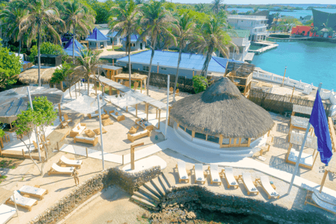 Cartagena: Dagspass Mangata Luxury Beach med lunch och dj