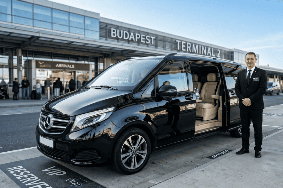 Budapest: BUD Flughafen Privattransfer nach/ab Budapest Stadt. Foto: GetYourGuide