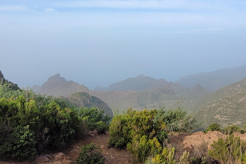 Teno: Circular hike from Erjos over the mountain ridge with views of Masca
