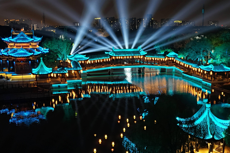 From Shanghai: Luzhi Ancient Town & Suzhou Night Tour