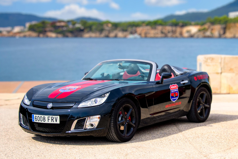 Santa Ponsa: Cabrio Sports Car Guided Tour