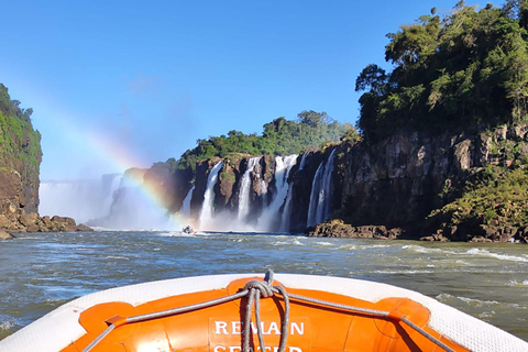 Äventyr vid Iguazu Falls: Safari, fågelpark och vattenfall