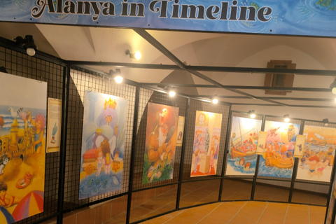 Alanya City Tour, Cable Car, Boat Tour pl/ fr/de/ru/en Guide From Alanya: Tour, With Cable Car, Boat Tour included option