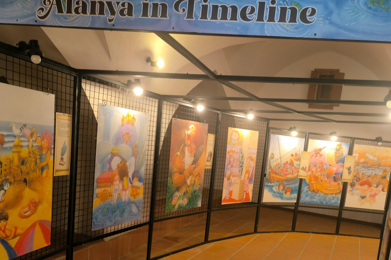 Alanya City Tour, Cable Car, Boat Tour pl/ fr/de/ru/en Guide From Alanya: Tour, With Cable Car, Boat Tour included option
