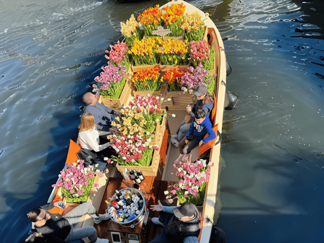 Amsterdam: Tour premium in barca sui canali dei tulipani
