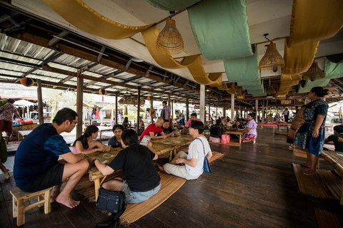 Pattaya: Sanctuary of Truth, Floating Market & Sunset Cafe