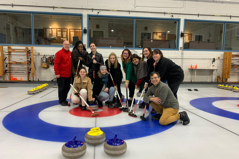 Quebec City Curling Experience with instructor and equipment