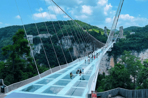 Zhangjiajie: Upplevelse av Grand Canyon och glasbronB-Line biljett (Glass Bridge + Grand Canyon)