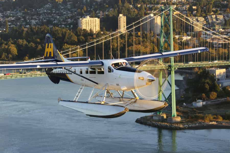 Vancouver: Panorama-Rundflug mit dem Wasserflugzeug (kreuzfahrtfreundlich). Foto: GetYourGuide Vancouver: Panorama-Rundflug mit dem Wasserflugzeug (kreuzfahrtfreundlich). Foto: GetYourGuide
