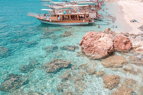 Antalya: Suluada Island Boat Trip with Lunch & Transfer Transfer From Antalya & Belek Hotels