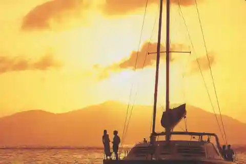 St. Thomas - St. John Privat Veuve Clicquot solnedgangscharter