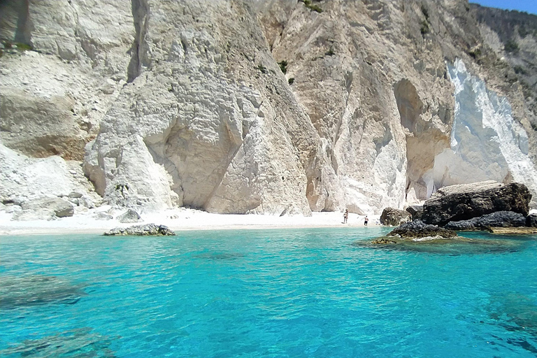 Zakynthos: Schiffswrackstrand, Aussichtspunkt, Blaue Höhlen Tagestour