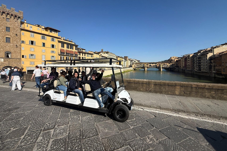 Florence Official Grand Panoramic City Tour by Golf Car