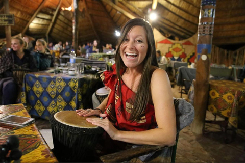 Victoria Falls: Boma Dinner with Drum Show and Transfers