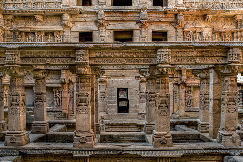 Drop Udaipur From Ahmedabad with Visit Rani Vav & Sun Temple Private Tour with AC Transportation and Dedicated Driver.