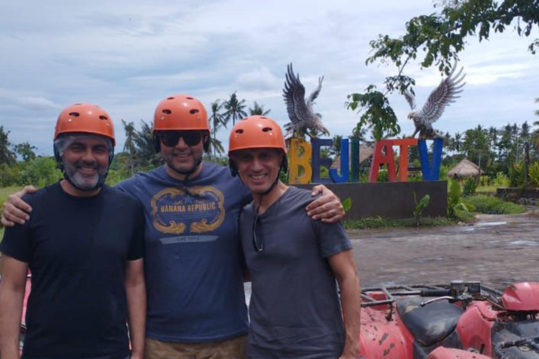 ubud : private tour,atv,rice terrace,waterfalls group of 1-3 person