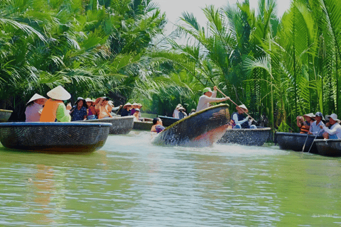 Coconut Jungle &amp; Basket Boat &amp; Hoi An City &amp; Release LanternExcursão em grupo