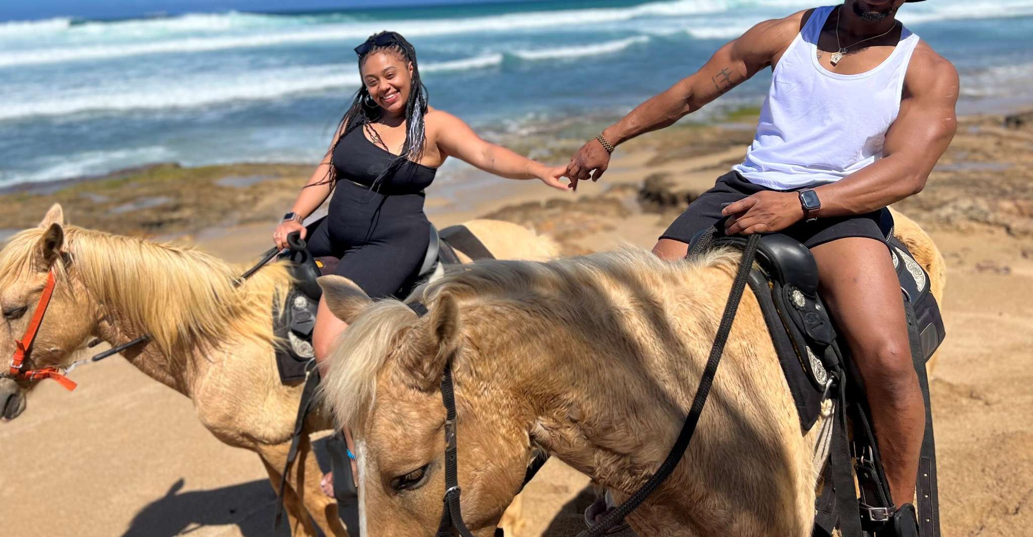 Randonnées à cheval sur la plage d'Aguadilla - Hizvo