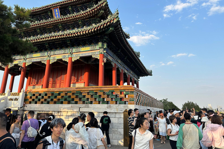 تذكرة المدينة المحرمة وساحة تيانانمن وحديقة جينغشاندخول ساحة تيانانمن والمدينة المحرمة (07:30-12:00)