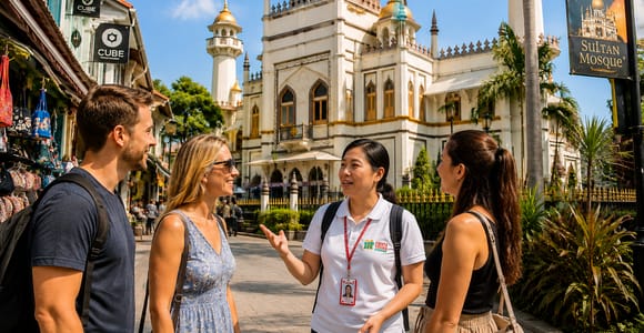 Arab Street, Raffles Hotel, UNESCO Botanic Gardens Tour