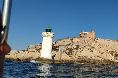 Marseille: cruise naar het eiland Frioul en Chateau d'if