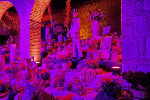 Oaxaca: Day of the Dead Evening Walking Tour with Dinner