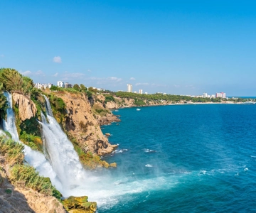 Antalya: Falez Cliffs & Waterfalls Boat Trip with Lunch