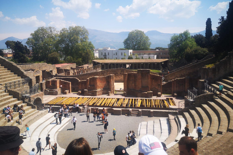Tour from Naples : Vesuvius & Pompeii by Bus + Entry Tickets Tour from Naples to Pompeii & Vesuvius + Entry Tickets