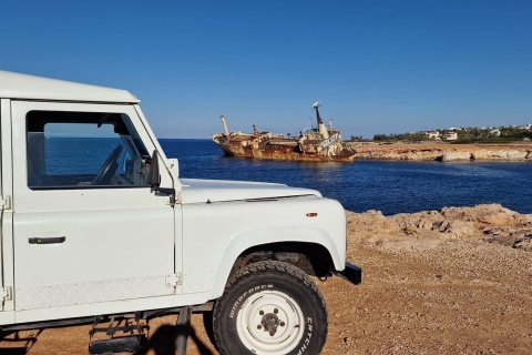 Surf and Turf Jeep Safari i połączenie z łodziąZ Limassol: Surf and Turf Jeep Safari po polsku