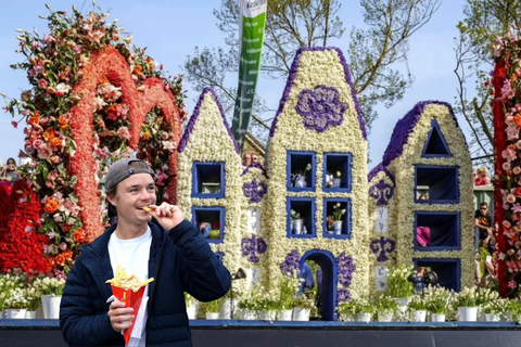 Amsterdam: Flower Parade Grandstand Seat and Keukenhof Tour Amsterdam: Flower Parade Grandstand + Keukenhof Gardens Tour