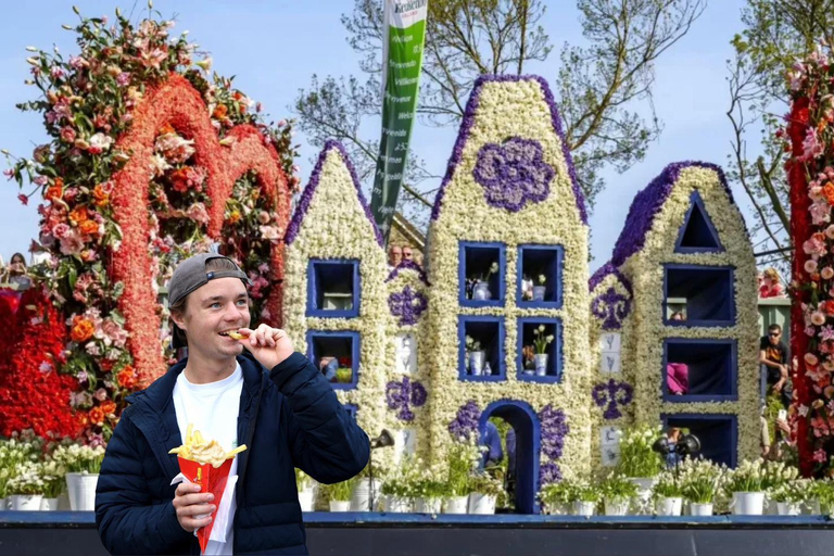 Amsterdam: Flower Parade Grandstand Seat and Keukenhof Tour Amsterdam: Flower Parade Grandstand + Keukenhof Gardens Tour