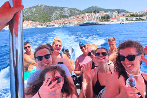 Split: Blue Lagoon & 3 Islands Speedboat Tour - Small group Split: Trogir, Blue Lagoon and 3 Islands Speedboat Tour