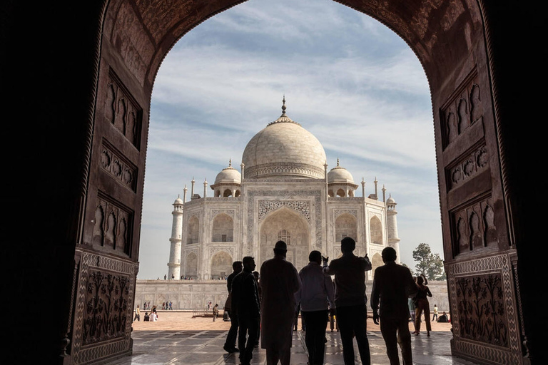 Desde Jaipur: Visita de un día al Taj Mahal de Agra y regreso a Delhi