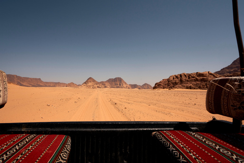 Wadi Rum: Private Jeep Tour & Umm Addami Mountain (Full Day)