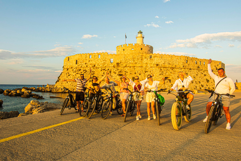 Rhodos: E-bike hoogtepunten zonsondergang of ochtendfototour