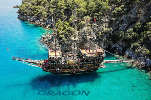 Fethiye: Oludeniz Pirate Boat Tour, Swim & Foam Party