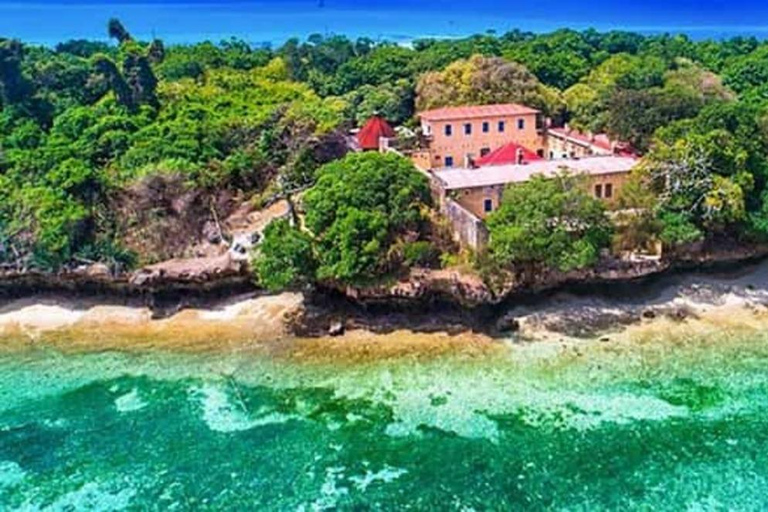 The prison island, Nakupenda sand bank