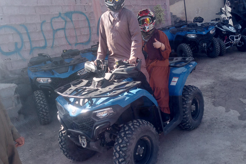 Quad bike and dinner in agafay desert