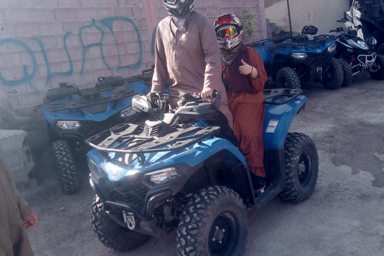 paseo en camello en quad y almuerzo en el desierto de agafay