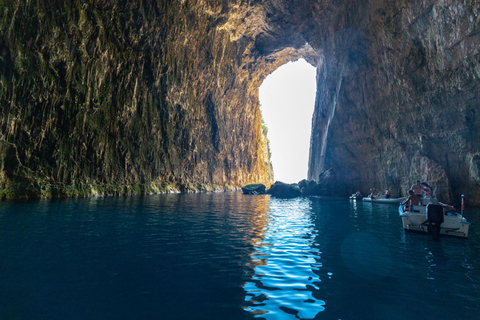 Durrës: Sazan Island, Blue Cave and Grama Bay Speedboat Tour