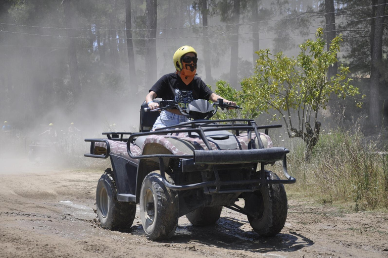 Side: Off-Road Quad/Buggy Adventure Through Nature Double Buggy Safari Experience 2 Person 1 Bike