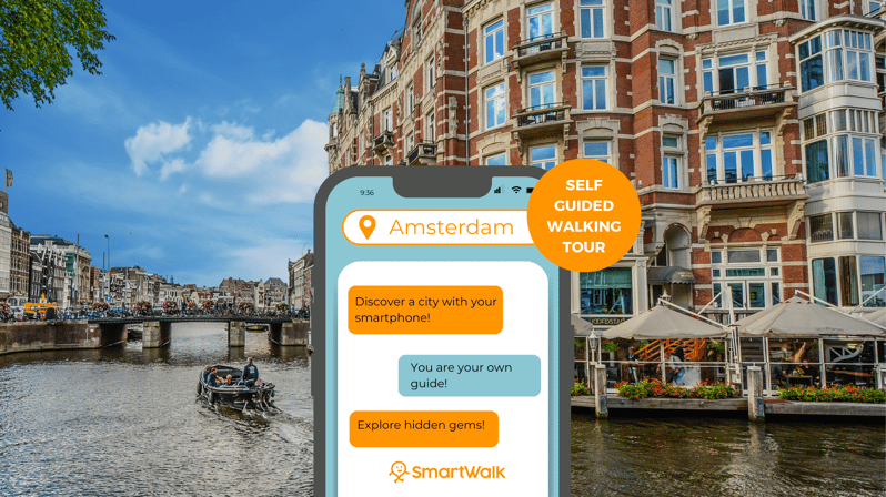 Amsterdam | Gåtur med smarttelefonen